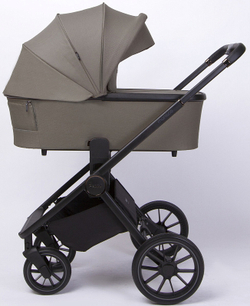 Детская коляска Peppy Monaco 2 в 1 Sandstone (песочный), рама черная