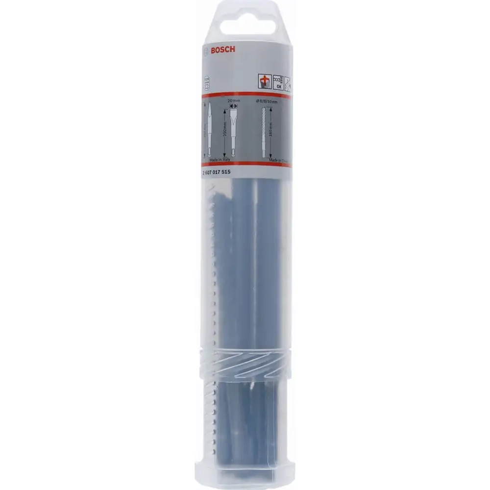 Набор буров и долот SDS-plus-4C Set BOSCH 2607017515
