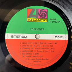 Винтажная виниловая пластинка LP Foreigner (Япония 1977) (Оби) Fool For You Anyway