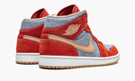 Air Jordan 1 Mid "Denim Red"