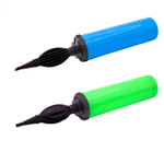 Насос для воздушных шаров Alingar, ручной, двухходовый, 28 см, ассорти, "Яркий микс" (неон желт и роз)