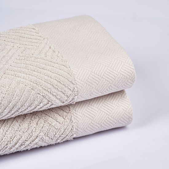 Полотенце Lesse beige , 70х140  DOMTEKC