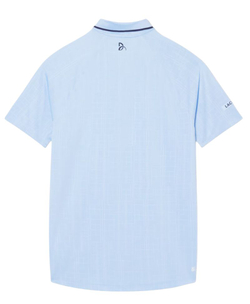 Теннисное поло Lacoste Tennis x Novak Djokovic On Court - pastel blue