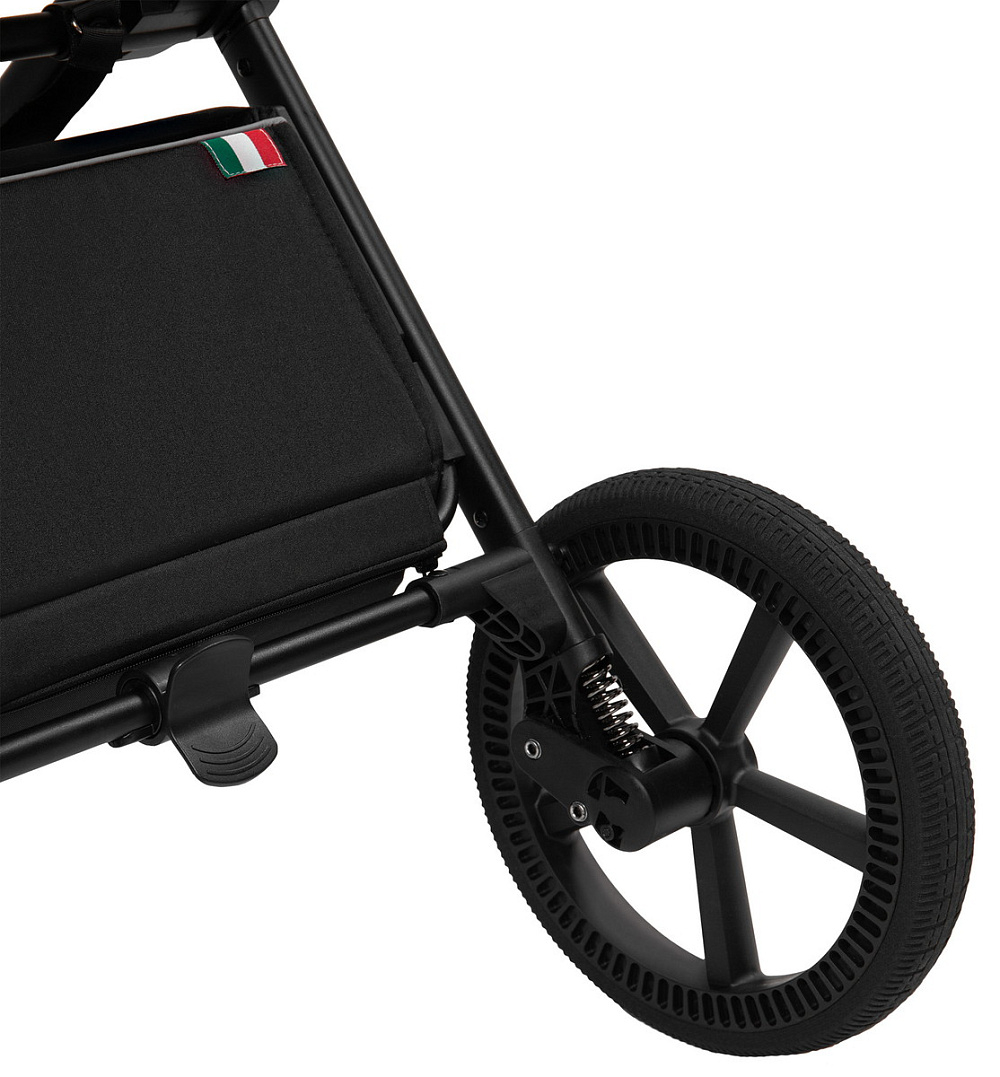 Коляска 4 в 1 Sweet Baby SBL Elegante Therma + автокресло Elegante Plus с базой i-Size ISOFIX DK780 Black