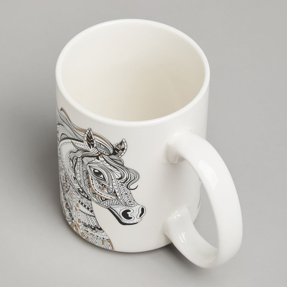 КРУЖКА LEFARD "ЛОШАДЬ" 500МЛ 13,8*8,7*11,7СМ