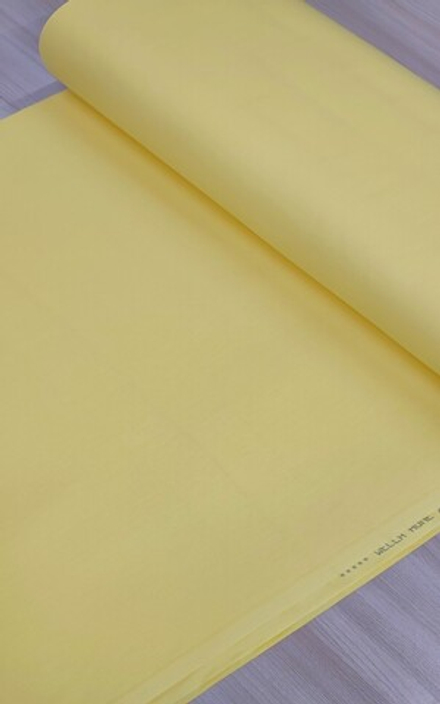 Ткань ранфорс (поплин люкс) однотонный "Солнечный"