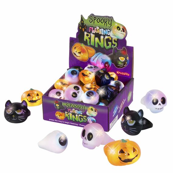 Kangaroo&#39;s Spooky LED Light Up Rings