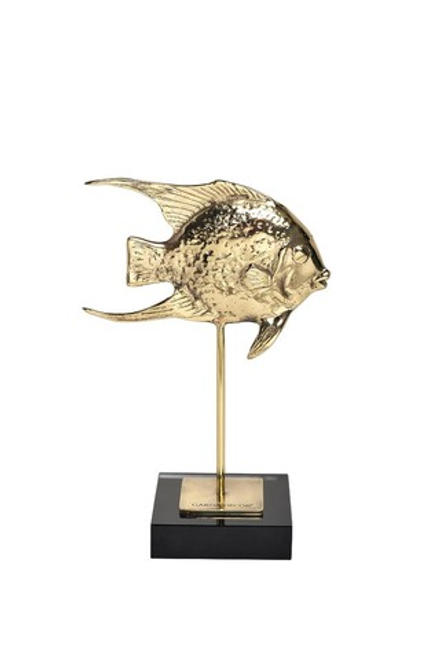 Статуэтка "Рыба" золотая