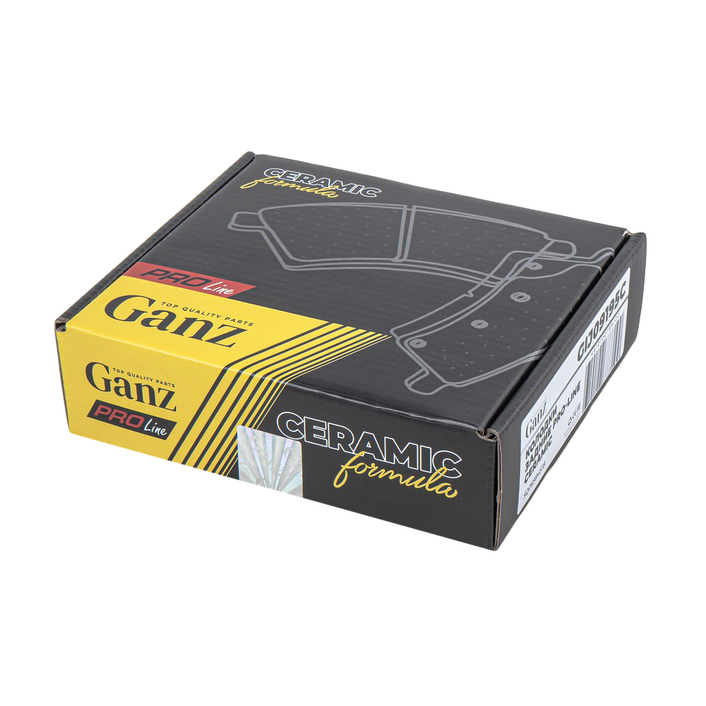 Колодки GANZ задние PRO-Line Ceramic AUDI A1 / SKODA Octavia III 2012 Арт.:GIJ09195C