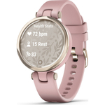 Часы Garmin Lily Cream Gold, Dust Rose, Silicone. 010-02384-13