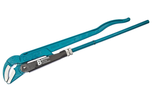 15623 Ключ трубный рычажный, №3, 2", цельнокованый, CrV, тип "B"  Gross