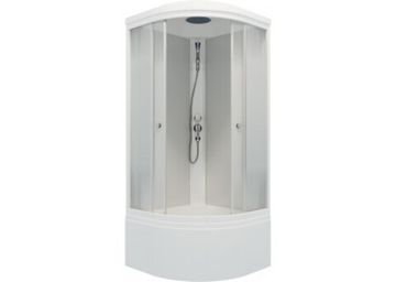 Душевая кабина ЛАЙТ Б ,высокий поддон,  90х90
