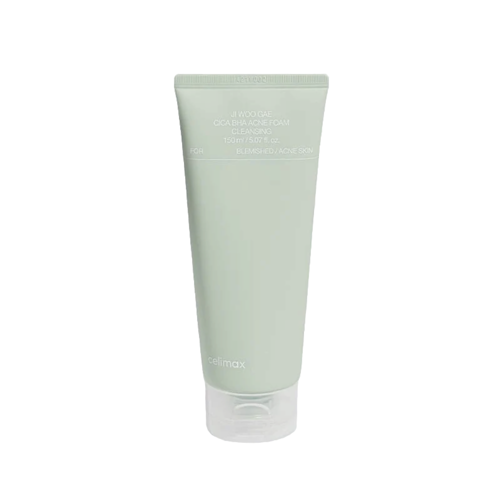 CELIMAX Пенка для умывания с салициловой кислотой Celimax Ji Woo Gae Cica BHA Acne Foam Cleansing CELIMAX Пенка для умывания с салициловой кислотой Celimax Ji Woo Gae Cica BHA Acne Foam Cleansing