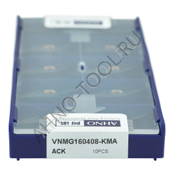 Пластина твердосплавная ISO VNMG160408-KMA ACK20E AHNO по чугуну, получистовая