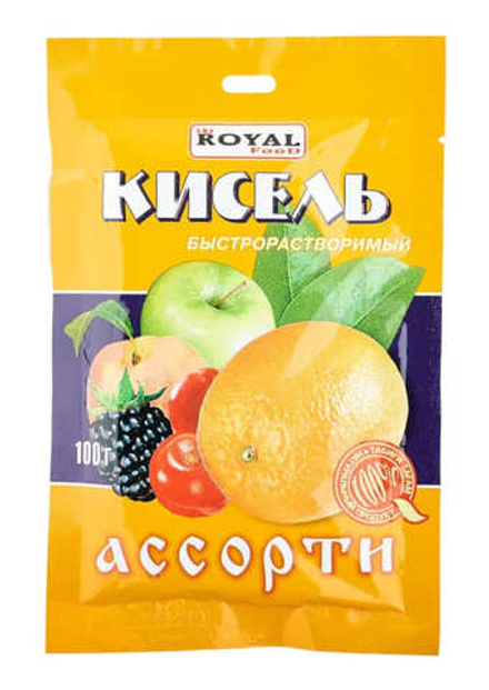 Кисель Ассорти 100г. Royal Food