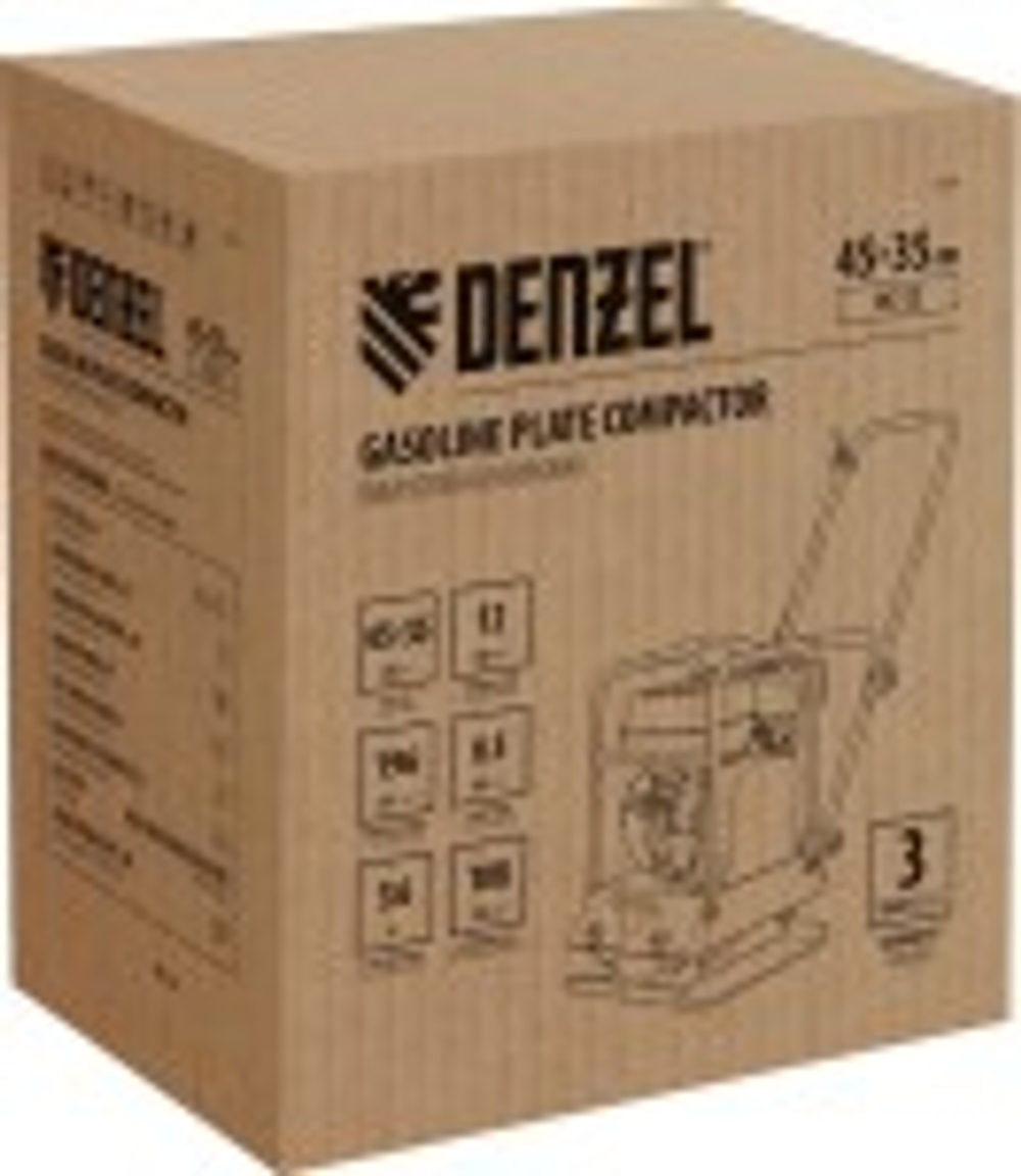 Виброплита Denzel VC-12 97041