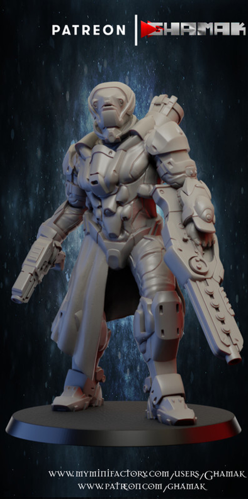 Necromunda Van Saar Gang Бандит Вар Саар №7 миниатюра для dnd, днд, pathfinder, фентези, Настольная игра, НРИ, Варгейм, РПГ