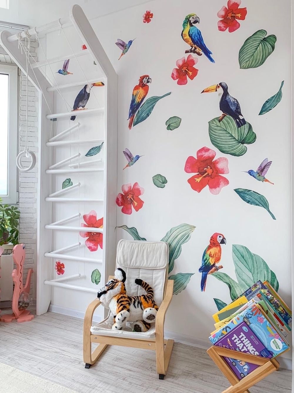 Стикеры ТРОПИЧЕСКАЯ ЗЕЛЕНЬ