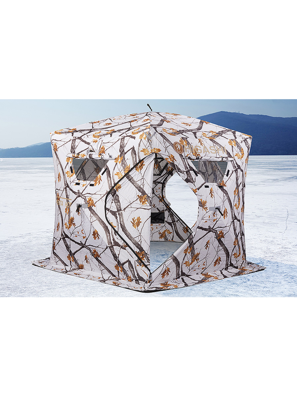 Палатка для зимней рыбалки HIGASHI Winter Camo Penta Hot