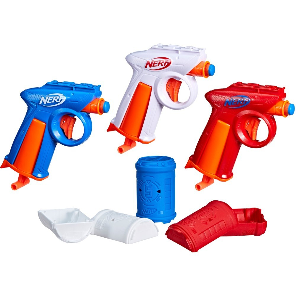 Hasbro Nerf N Series - Три бластера Backyard Triple Pack + 3-PAK стрел G1804