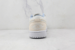 Jordan 1 Low Canvas Grey Cream