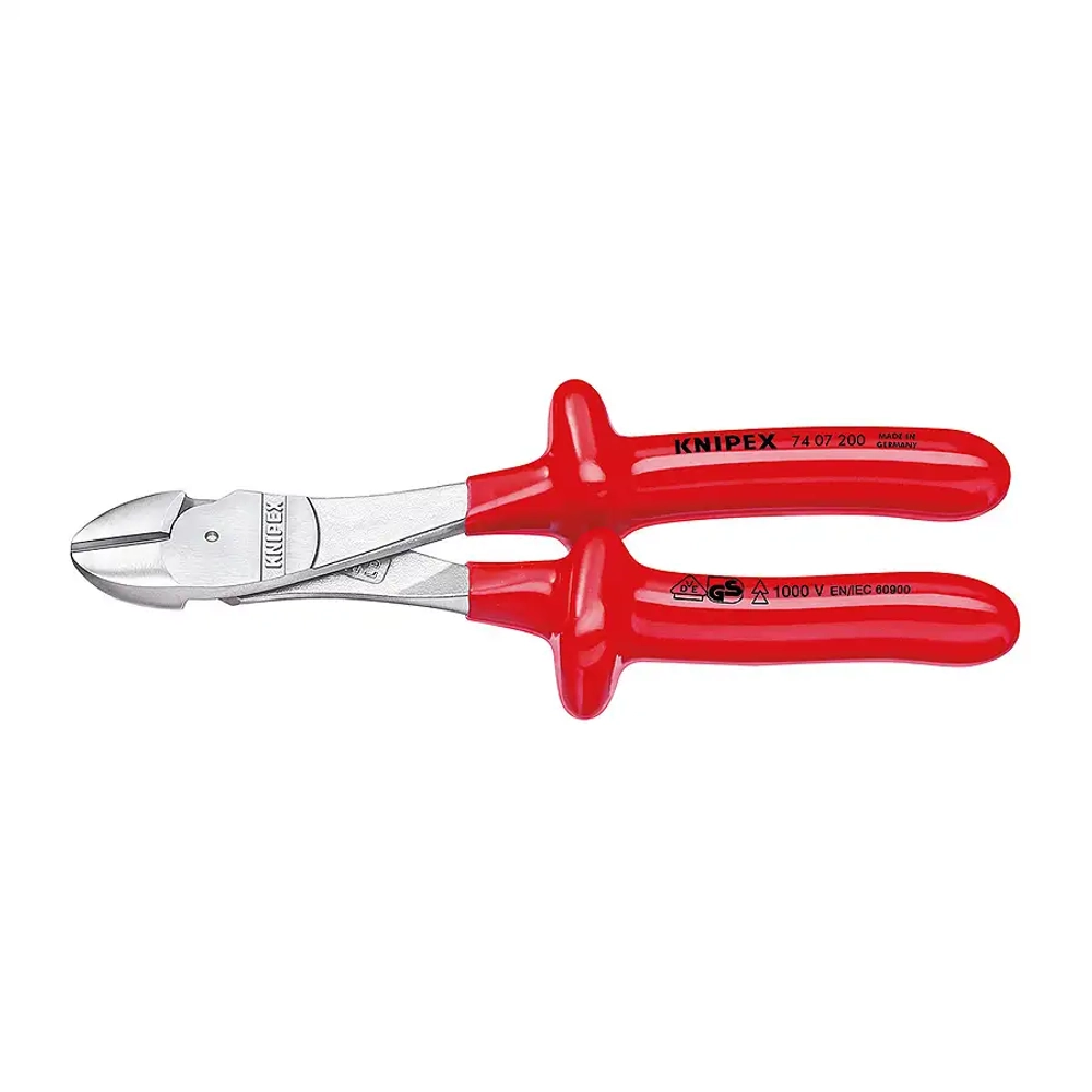 Кусачки боковые особой мощности хромированные 250 мм Knipex 74 07 250
