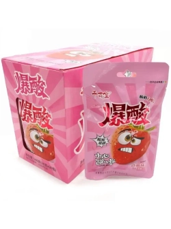 Ассорти взрывных фруктов с кисло-сладким вкусом 28*20 штук