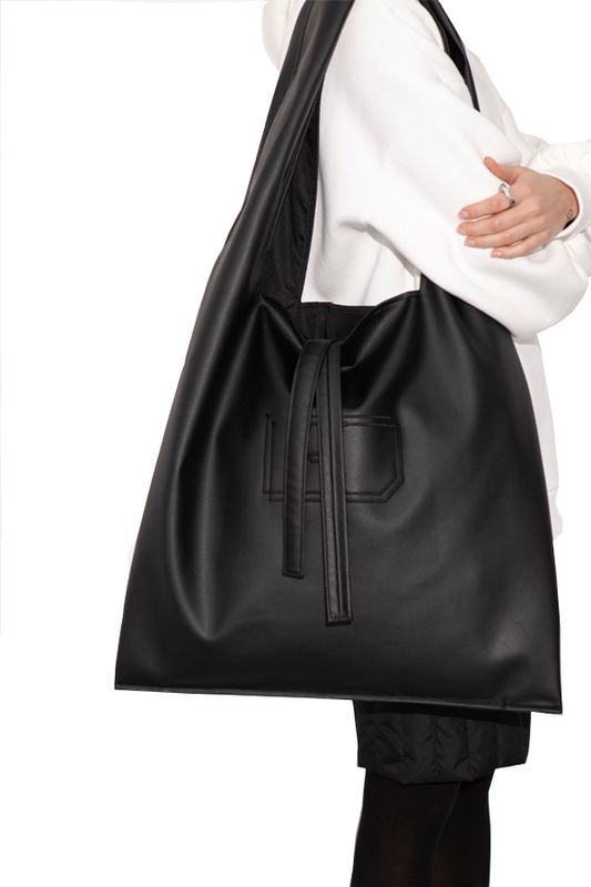 Сумка шоппер из экокожи