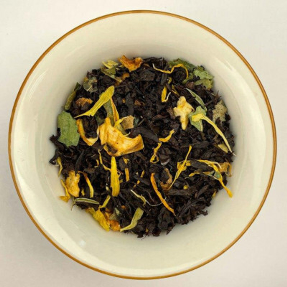 Черный чай BERRY-TEA  "Дикая груша" | 18гр под стакан | Эконом