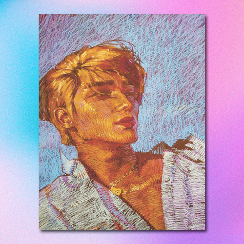 Арт принт / beat_salad / NCT / Тэён #4