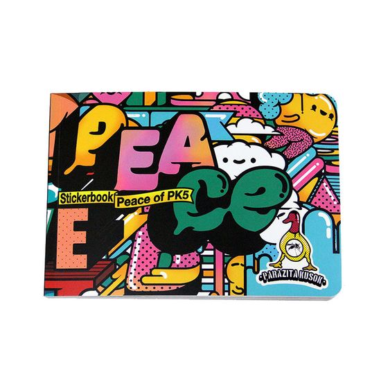 Стикербук PARAZITA KUSOK 5 Peace