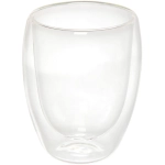 Стакан стеклянный с двойными стенками 350мл «Хай-Тек» классика