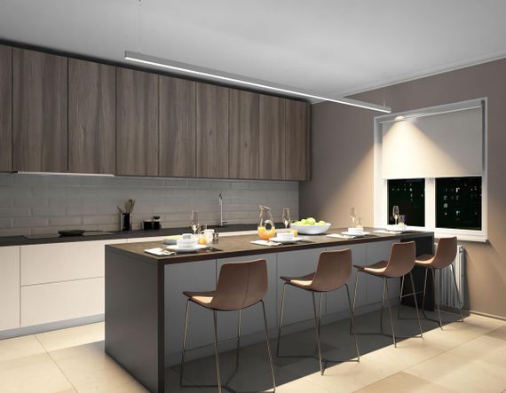 Подвесной светодиодный светильник Denkirs DK9304-WH