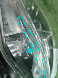 Битая Фара левая BMW 3er F30 (2015-2020) LED