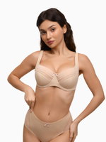 Бюстгальтер OIRO с чашками на спонже и на косточках Lily