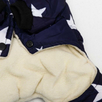 Комбинезон "Звездочки" XL, ДС 35 см; ОШ 32 см; ОГ 49 см