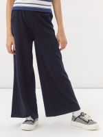 Брюки темно-синие для девочки арт. АТ971