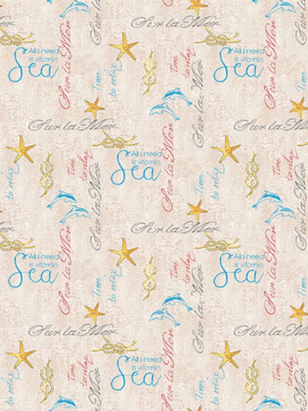 Постельное белье Сказка "Дельфины" семейное Наволочка 50х70 см 2 шт Простынь на резинке 160х200 см Пододеяльник 145х215 см(2шт) , перкаль