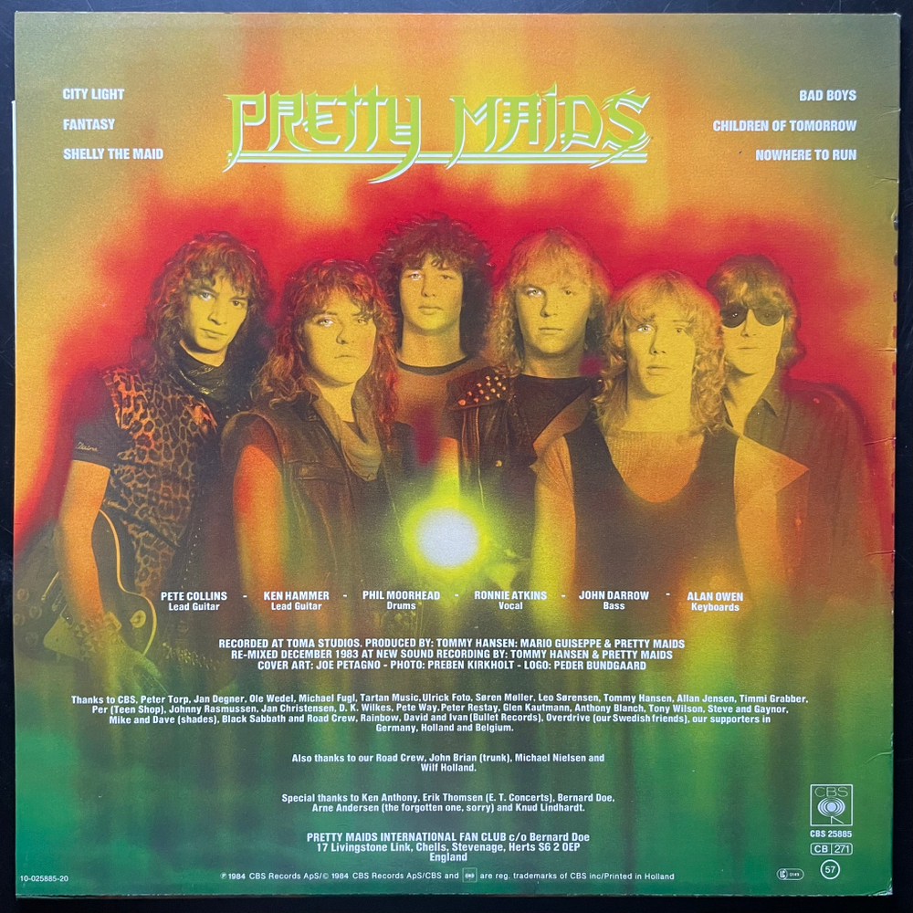 Pretty Maids ‎– Pretty Maids (Голландия)