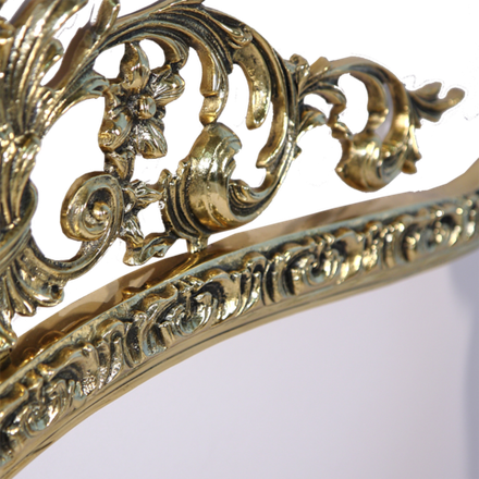 Bello De Bronze Зеркало "Конша" в раме, золото