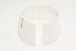 Корзина под елку Премиум Царская лоза 87*65*29 см., разборная, белый, ЕлкиТорг (87-220)