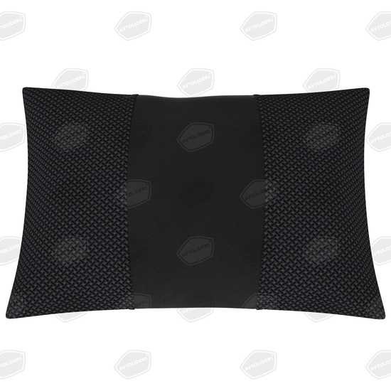 Автомобильная подушка под шею или поясницу из жаккарда (прямоугольная на резинке)