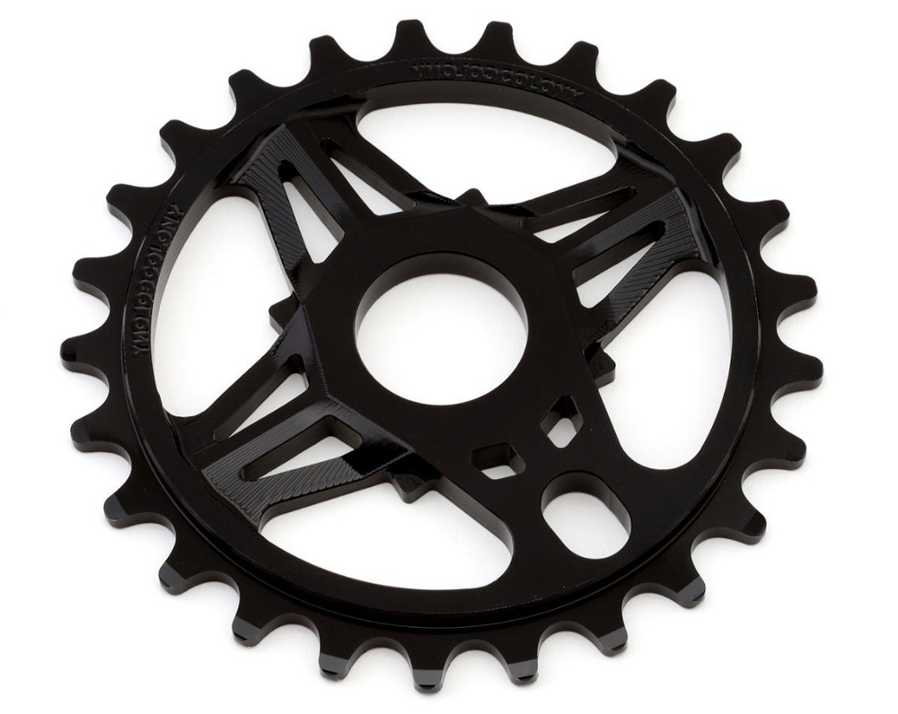 Звезда BMX CC Sprocket - Chris Courtenay design 25T 6061T6 I22-725A черн. COLONY