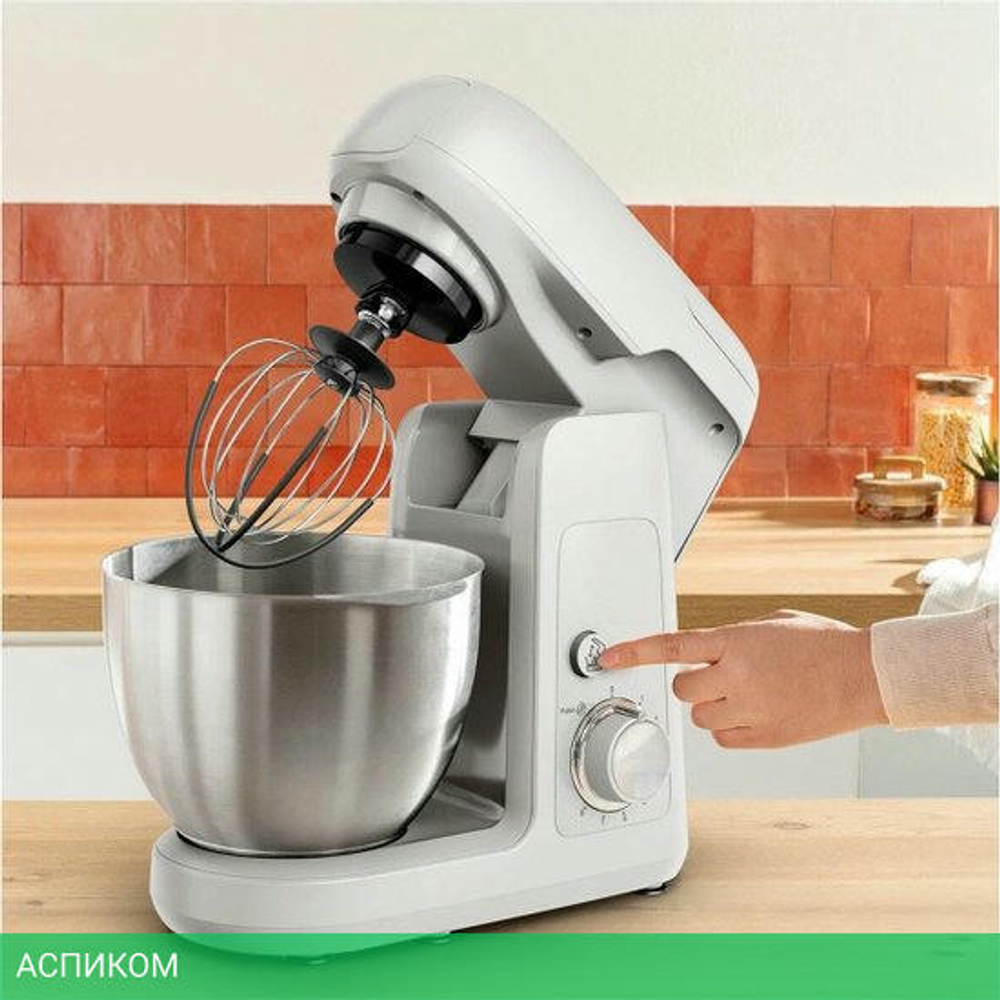 Кухонная машина Tefal Bake Partner белый (QB520B38)