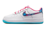 Nike Air Force 1 Low South Beach Multi-Color non-slip wear-resistant low-top sneakers GS white