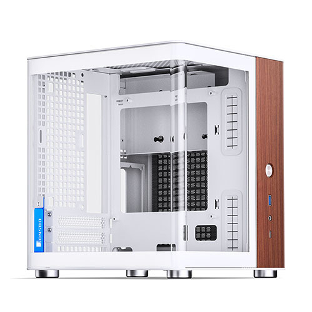 Корпус JONSBO TK-0, mini-ITX, micro-ATX, белый (без БП)