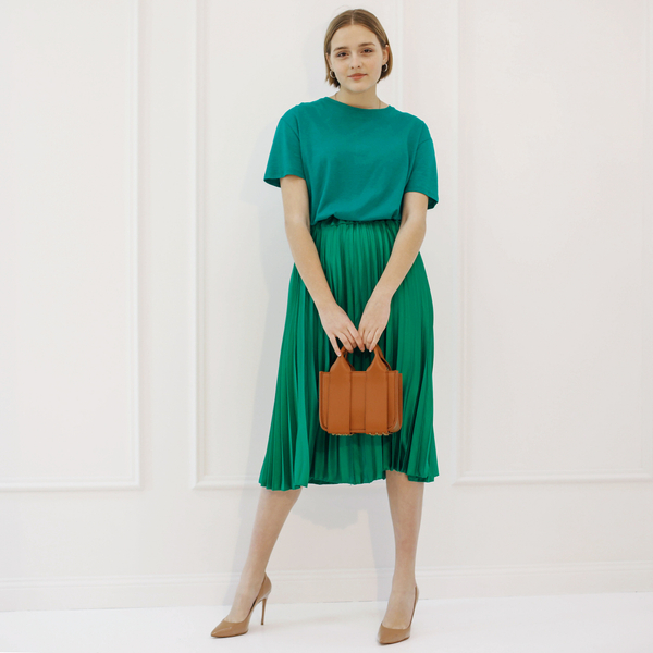 Футболка зеленая базовая Y-two, Италия, хлопок