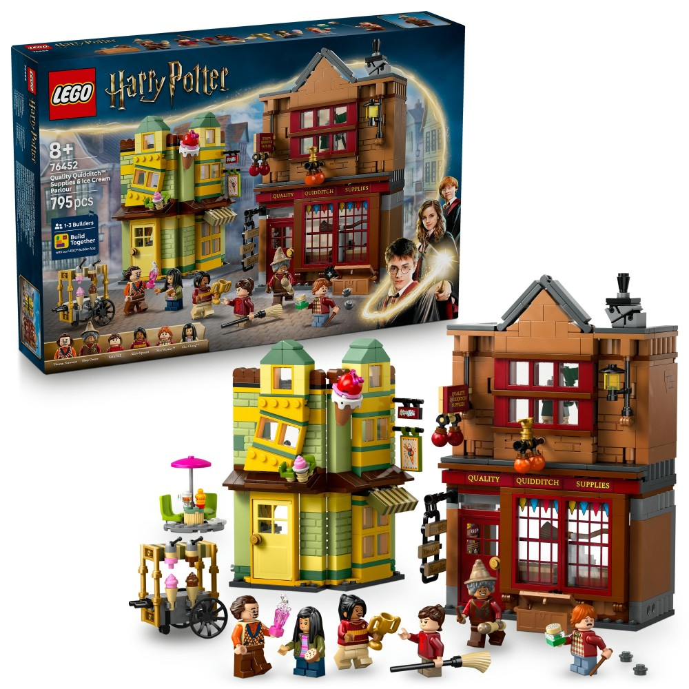 LEGO Harry Potter - Брендовое снаряжение для квиддича и мороженое 76452