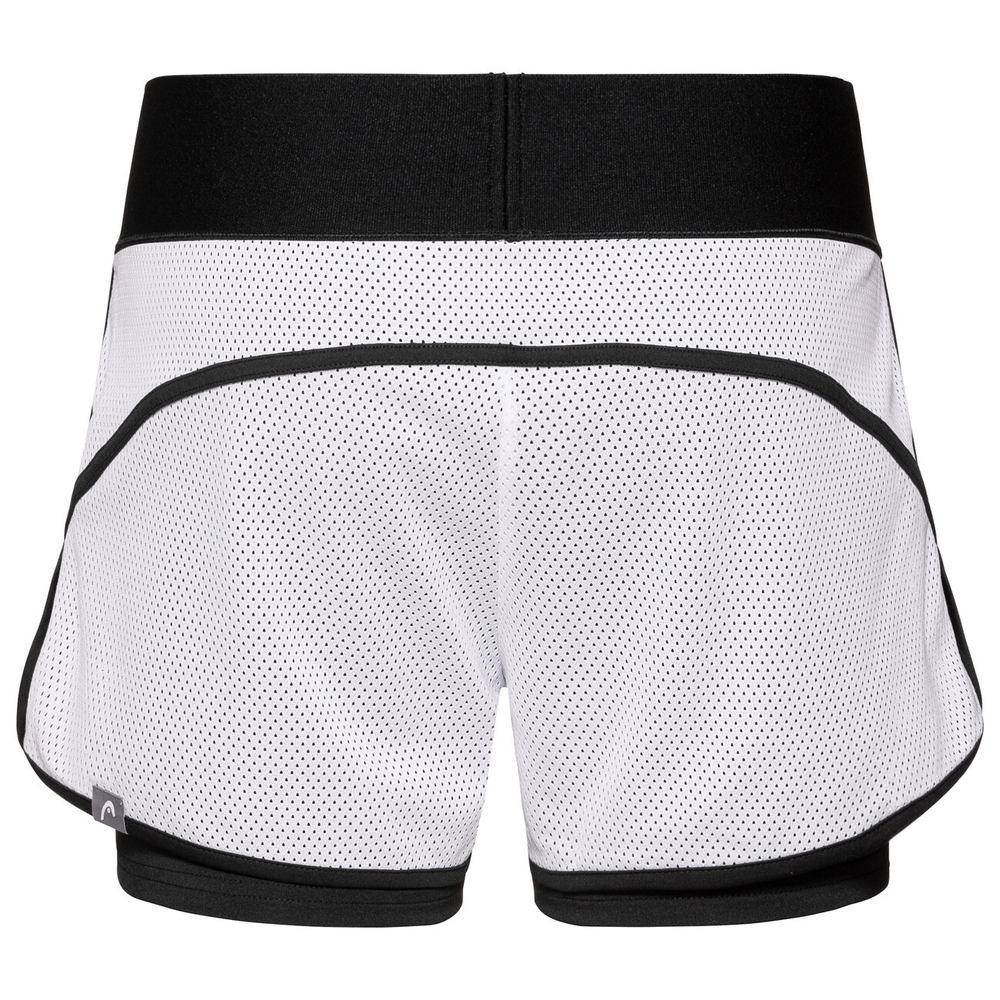 Женские Шорты теннисные Head Stance Shorts W - white/black