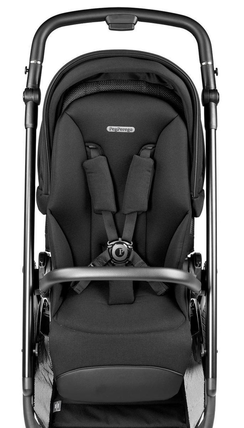 Коляска Peg Perego Veloce New Belvedere 2 в 1 True Black